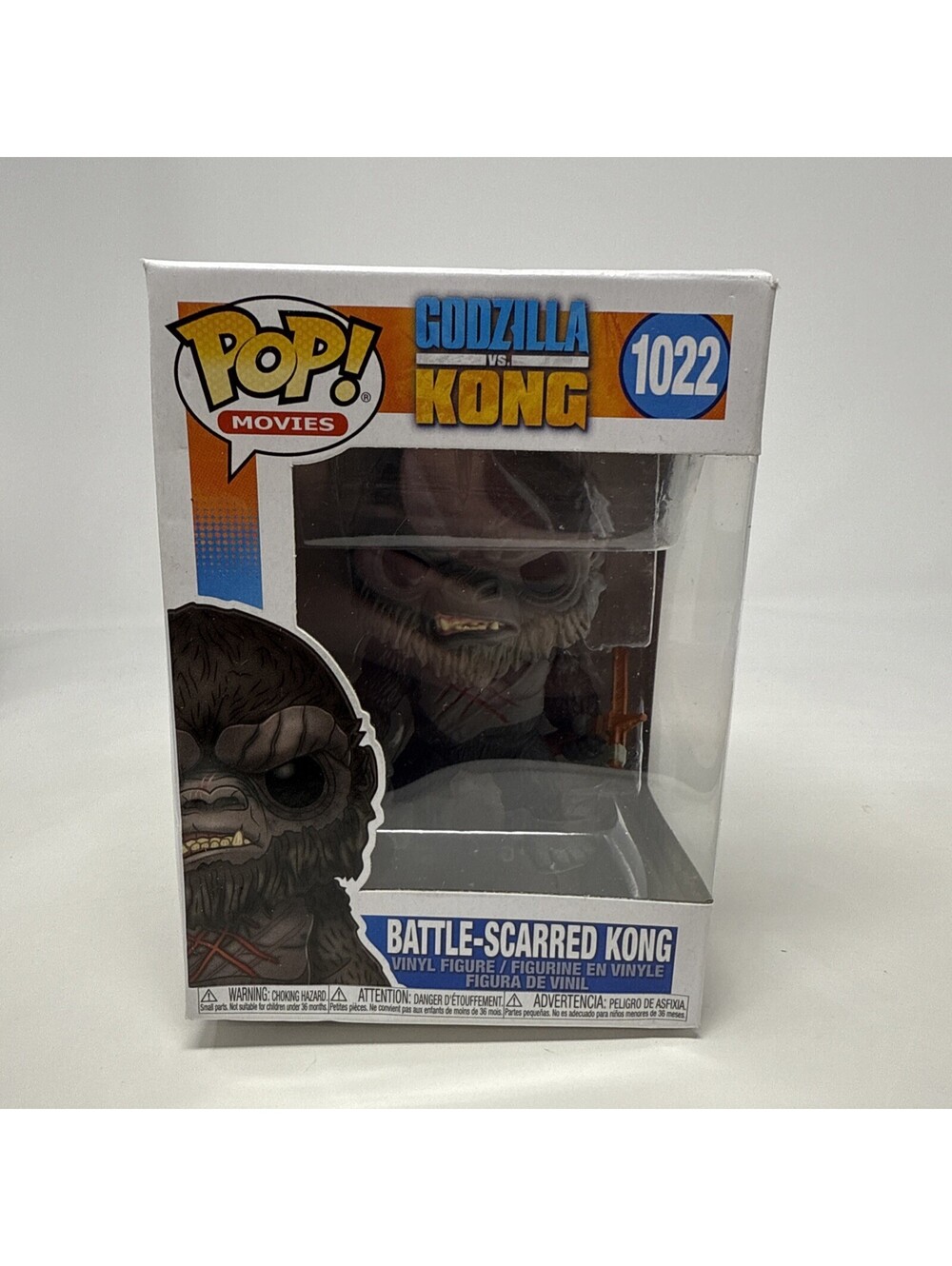 Funko Pop! Movies - Godzilla vs. Kong - Battle-Scarred Kong #1022 Vinyl Figure